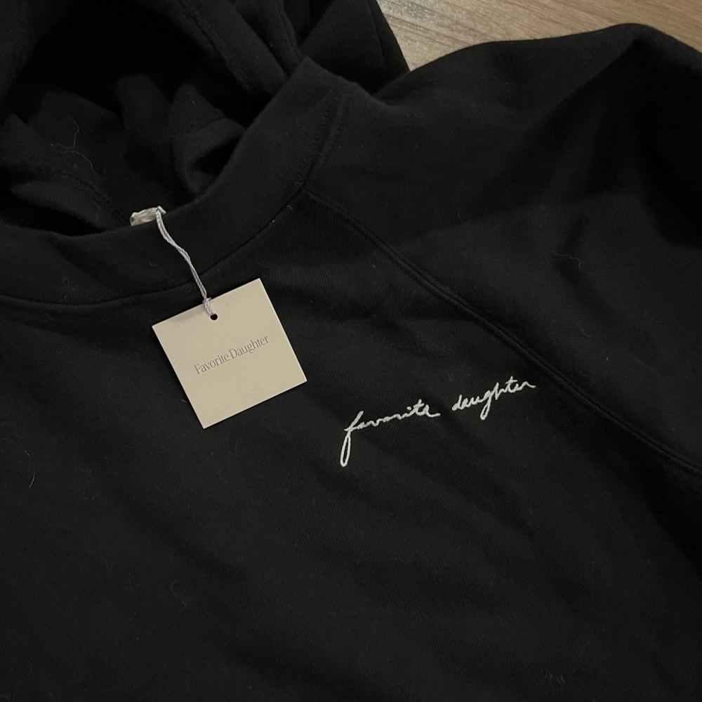 Favorite daughter crewneck with detachable turtleneck